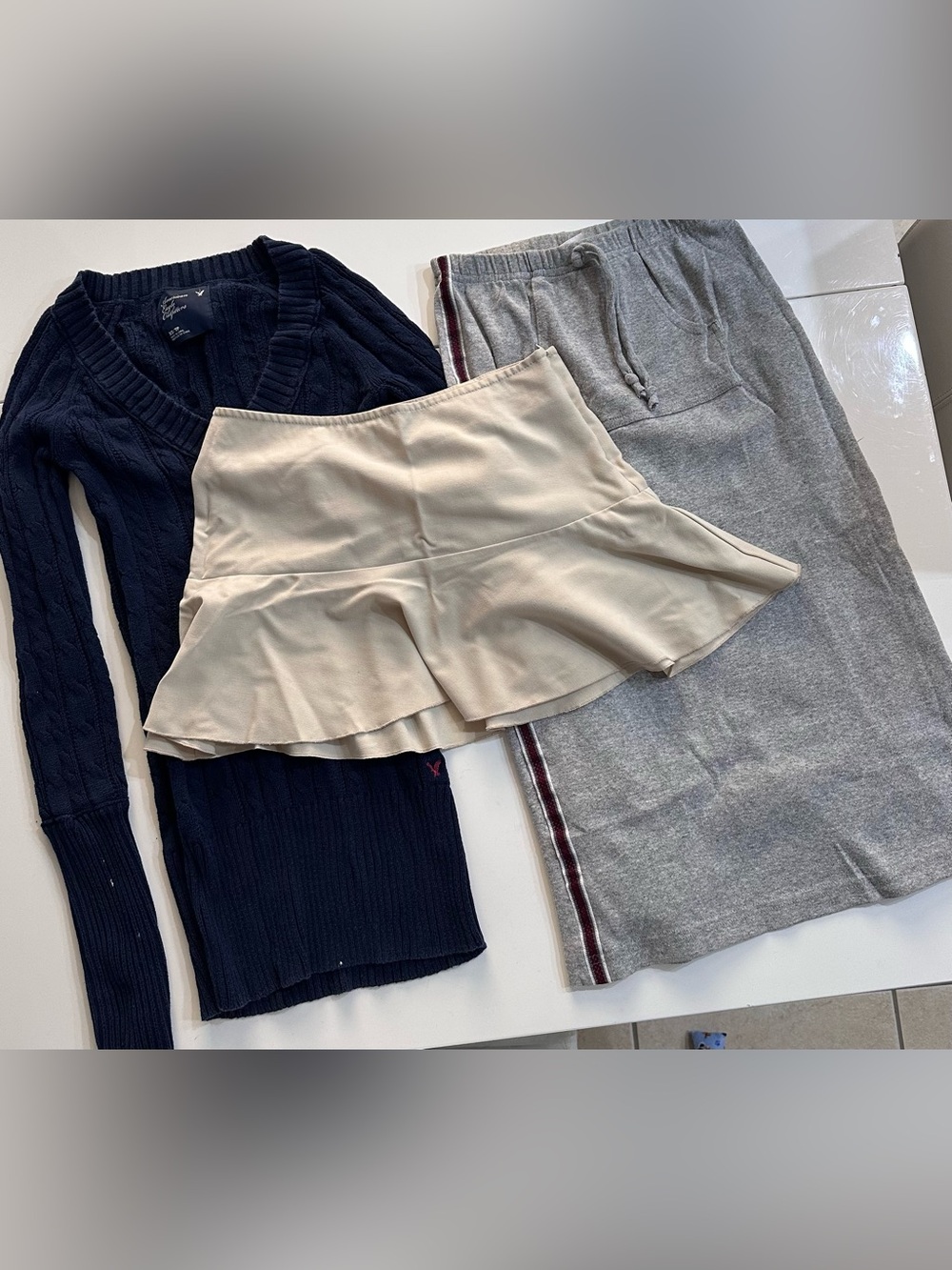 VINTAGE Y2K 3-Piece Outfit Bundle Hollister XOXO Xhilaration XS/0/M